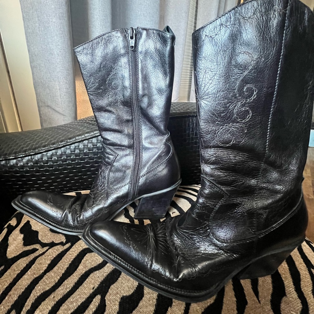 Colin Stewart Western cowboy boot size 5